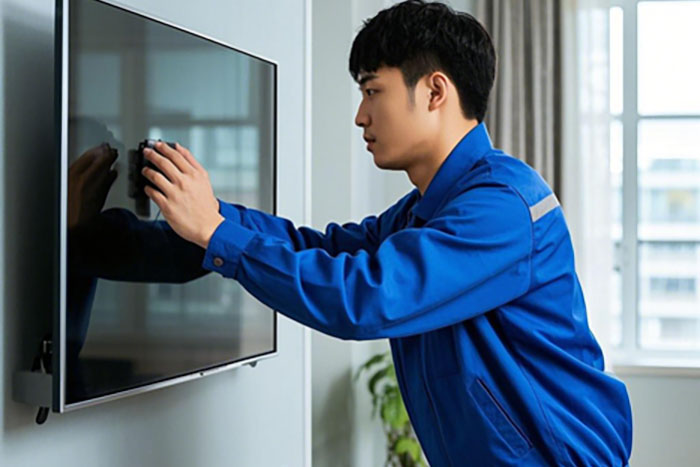 上海黄浦区电视安装挂墙上门服务电话，专业师傅30分钟上门