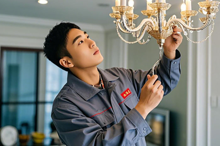 重庆涪陵区灯具维修电话（灯泡更换，线路修理，开关故障）