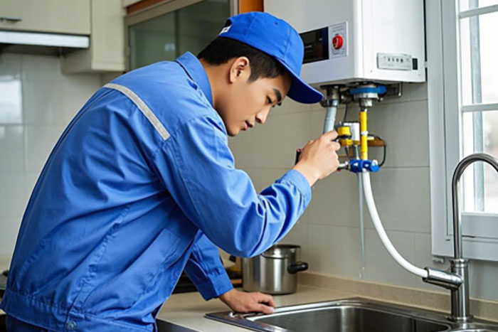 西安经开区热水器清洗服务电话（解决水垢堵塞、不热水、漏水等问题）