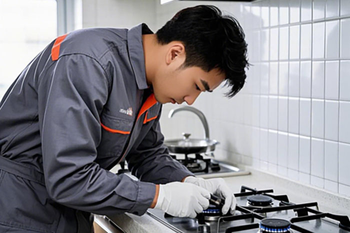 北京昌平区燃气灶清洗服务电话：解决灶具油渍积聚、火力不均等问题