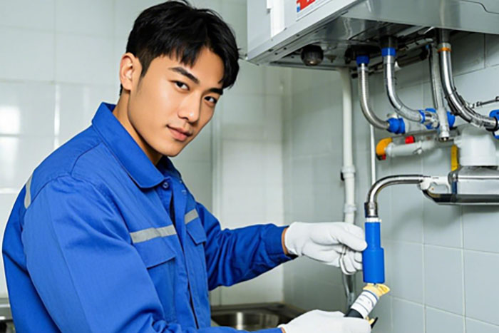 蚌埠市热水器清洗服务电话，水垢堆积、加热慢、漏水问题