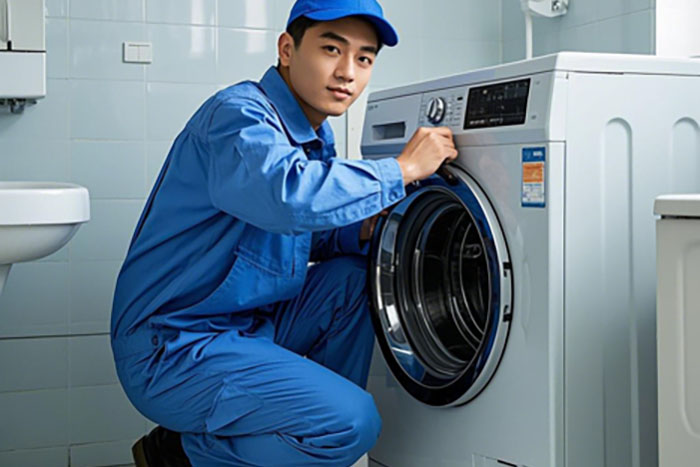 阜阳市洗衣机上门安装服务电话，解决排水不畅、接入水管不当、震动过大问题
