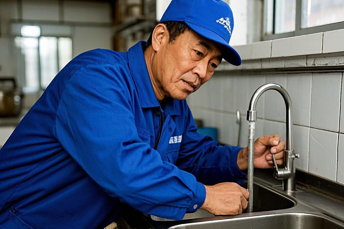 六安市洗菜盆疏通，油污堵塞、食物残渣、排水不畅解决