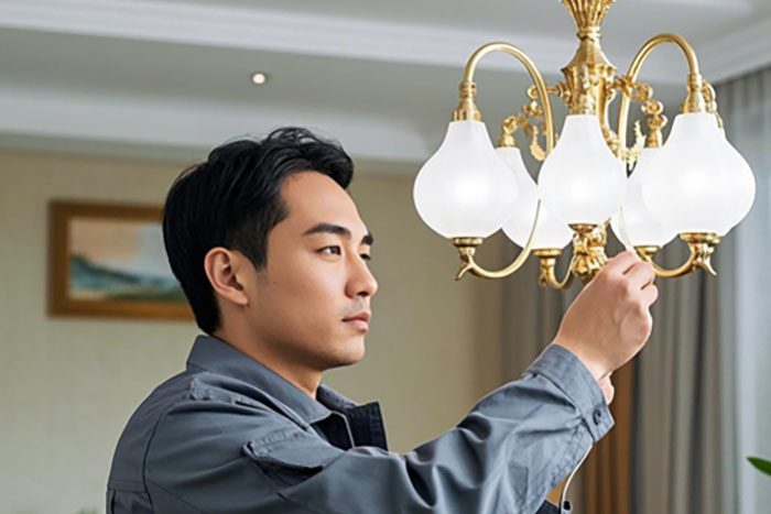 龙岩市灯具维修热线：吊灯、LED灯、台灯维修